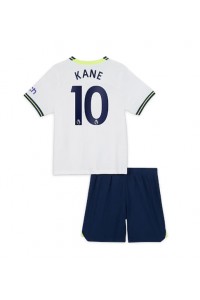 Tottenham Hotspur Harry Kane #10 Babyklær Hjemme Fotballdrakt til barn 2022-23 Korte ermer (+ Korte bukser)